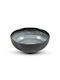 Korin Serving Bowl Round Ceramic Black with Diameter 10cm