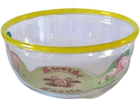 Kostis Serving Bowl Round Plastic Yellow