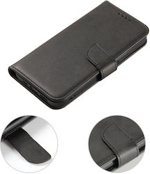 Hurtel Wallet Black (Nokia X30)