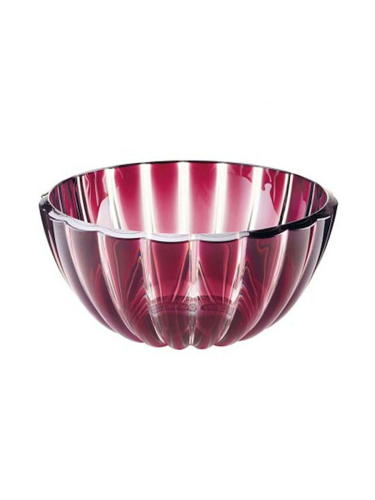 Guzzini Servierschüssel Rund Kunststoff Lila mit Durchmesser 12cm