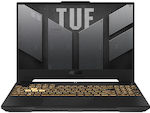 Asus TUF Gaming F15 FX507ZV4-HQ039W 15.6" FHD 144Hz (i7-12700H/16GB/512GB SSD/GeForce RTX 4060/W11 Home) Mecha Gray (US Keyboard)