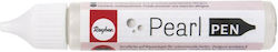 Rayher Pearl Craft Paint Weiße Gliederung for W...