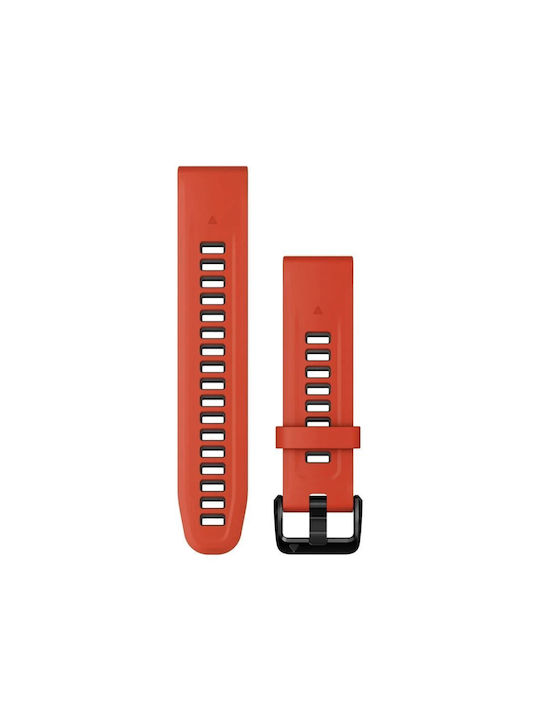Garmin Quickfit 20 Curea Silicon Flame Red / Gr...