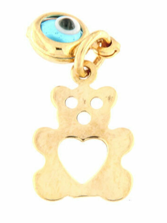 Ios Kids Pendant Made of 9K Gold