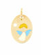 Ios Kids Pendant Family in Gold 14K