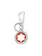 MontBlanc Key Holder Meisterstuck Spinning Emblem Orange