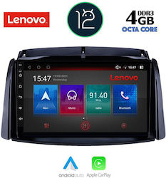 Lenovo Sistem Audio Auto pentru Renault Koleos 2006-2016 (Bluetooth/USB/WiFi/GPS/Apple-Carplay) cu Ecran Tactil 9"