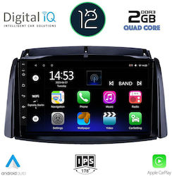 Digital IQ Car-Audiosystem für Renault Koleos 2006-2016 (Bluetooth/USB/WiFi/GPS/Apple-Carplay) mit Touchscreen 9"