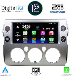 Digital IQ Car Audio System for Toyota FJ 2007-2013 (Bluetooth/USB/WiFi/GPS/Apple-Carplay) with Touch Screen 9"