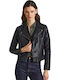 Jachetă de femei Biker Jacket Negru