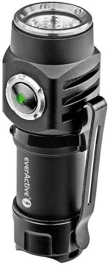 everActive Rechargeable Flashlight LED IP66 with Maximum Brightness 500lm Black