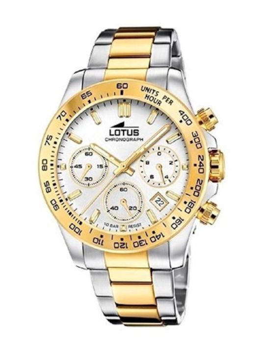 Lotus Watches Women's Watch with Gold / Gold Metal Bracelet