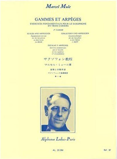 Alphonse Leduc Mule Scales And Arpeggios 1st Book Lernmethode für Blasinstrumente