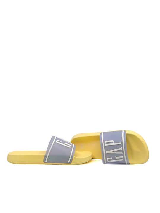 GAP Women's Slides Yellow