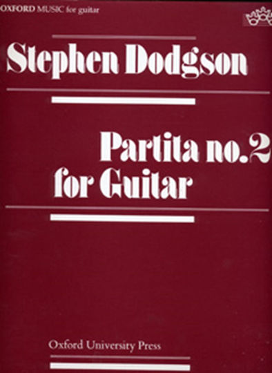 Oxford Dodgon Stephen - Partita No. 2 For Guitar Sheet Music for Guitar
