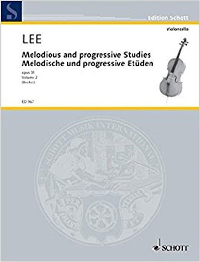 Nakas Lee - Melodische Und Progressive Etueden N.2 Op.31 за Виолончело