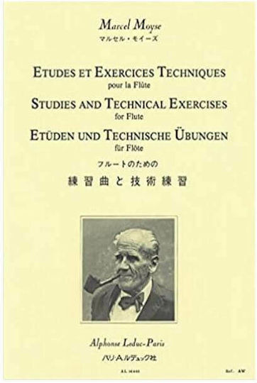 Alphonse Leduc Moyse - Etudes Et Exercises Techniques Metodă de Învățare pentru Instrumente de suflat