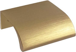 Viefe Handle Furniture made of Metallic in Gold Color 50mm 295886 1pcs