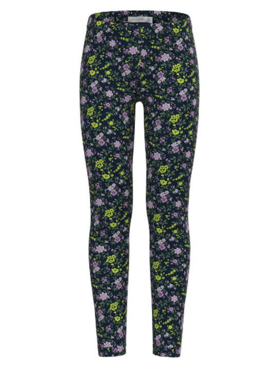Name It Kinder Leggings Lang Blau