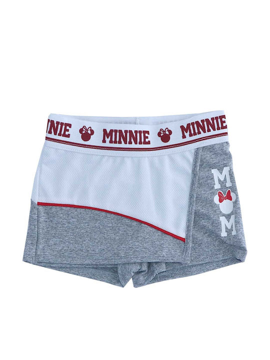 Αθλητικό Παιδικό Σορτς/Βερμούδα Minnie Mouse Γκρι