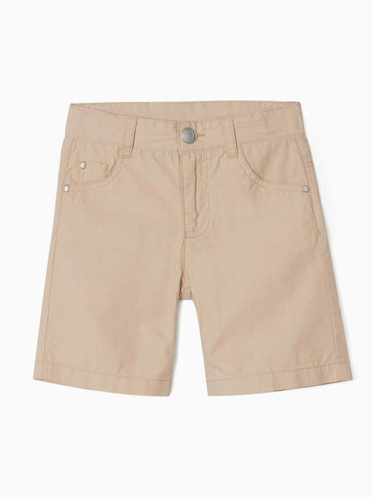 Kids' Shorts/Bermudas Fabric Beige
