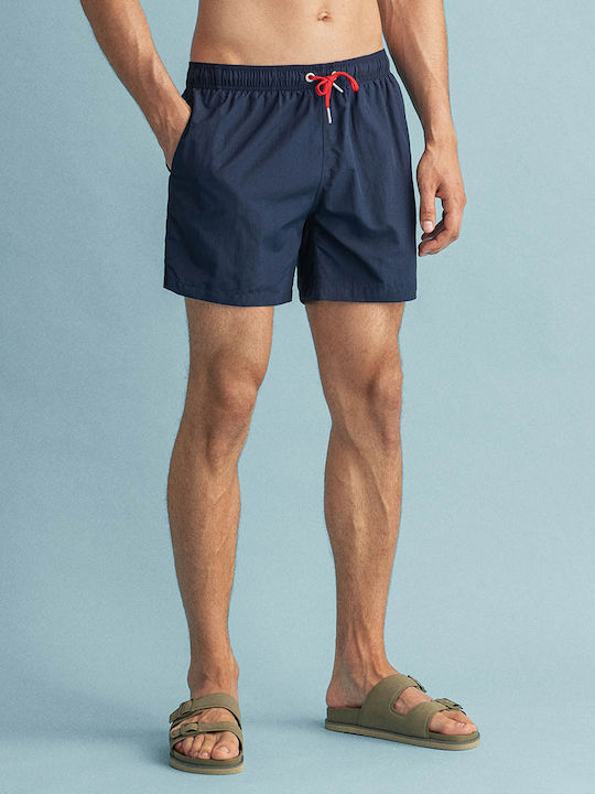 Gant Men's Swimwear Shorts Navy Blue