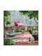 Sanderson Rose & Peony Handmade Rug Rectangular Wool Pink-Multi