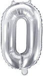 Μπαλόνι Foil Αριθμός Numbers Ασημί