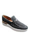 Suede Ανδρικά Loafers σε Μαύρο Χρώμα
