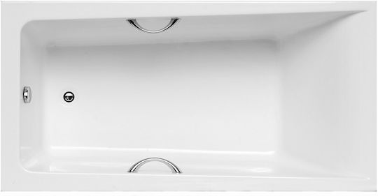 Acrilan Mocca Line Μπανιέρα Ακρυλική 150x80cm