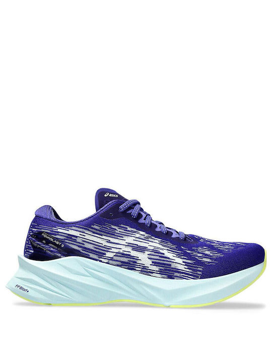 ASICS Nova Blast 3 Women's Running Sport Shoes Blue