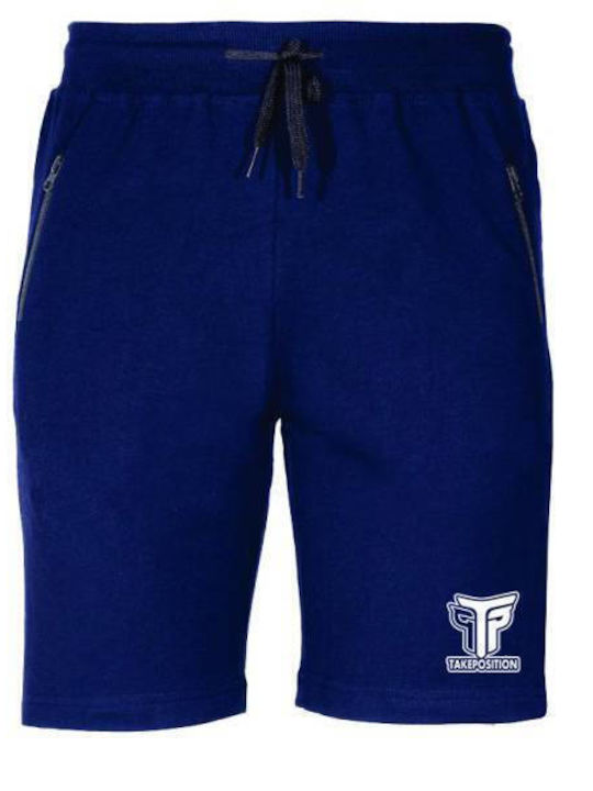 Αθλητική Ανδρική Βερμούδα Navy Μπλε