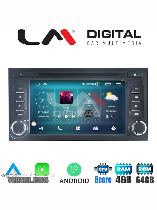 LM Digital Ηχοσύστημα Αυτοκινήτου (Bluetooth/USB/WiFi/GPS)