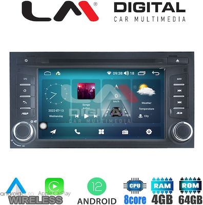 LM Digital Ηχοσύστημα Αυτοκινήτου (Bluetooth/USB/WiFi/GPS)