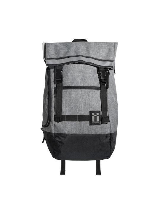 Mr. Serious Men's Fabric Backpack Waterproof Black 28lt