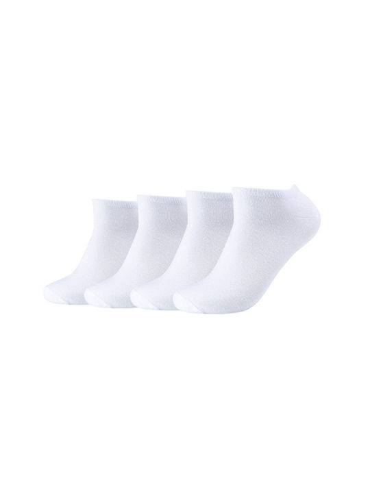 S.Oliver Damen Socken Weiß 4Pack