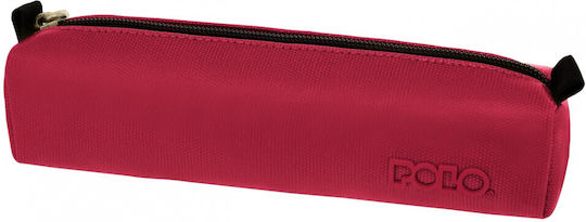 Polo Roll Cord Κασετίνα Βαρελάκι Burgundy