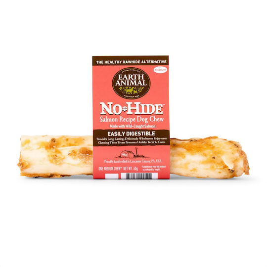 Earth Animal Κόκκαλο για Σκύλους με Γεύση Σολομού Medium 60gr