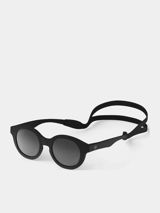 Izipizi #C Τετράγωνα Παιδικά Γυαλιά Ηλίου Black...