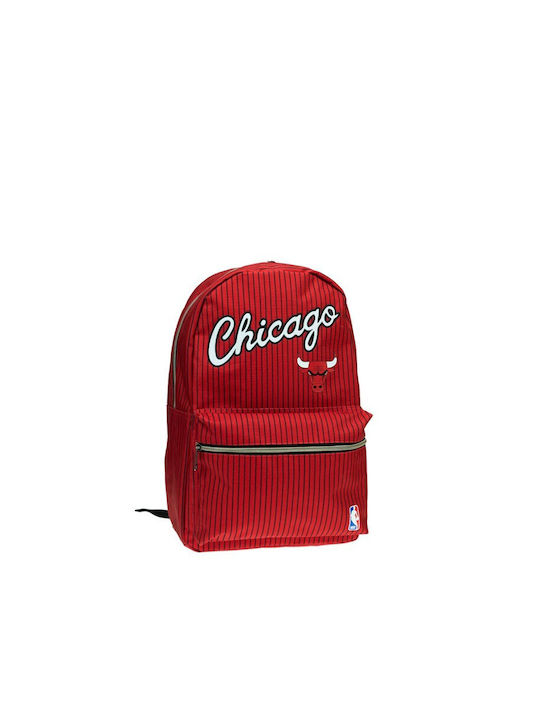 Back Me Up NBA Chicago Bulls School Bag Backpack Elementary, Elementary in Red color