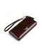 William Polo 171326 Men's Leather Wallet Brown