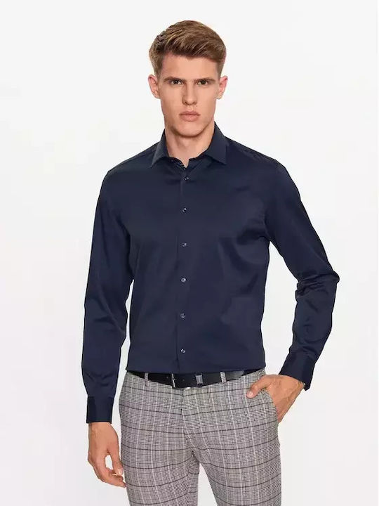 Long-sleeved Shirt Navy Blue
