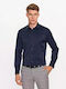 Long-sleeved Shirt Navy Blue