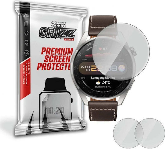 GrizzGlass Paperscreen Displayschutzfolie für das Huawei Watch 3 Pro 1Stück