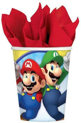 Super Mario Glass 8pcs