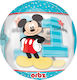 Μπαλόνι Στρογγυλό Γενεθλίων Mickey Bubble Orbz 40εκ.