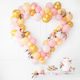 Set of 68 Balloons Latex Multicolour Jumbo Valentine's Day 160cm