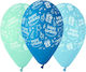 Balloon Latex Birthday-Celebration Blue 30cm