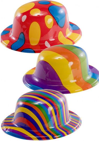 Plastic Carnival Hat Polychrome made of Plastic