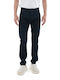 CHARLIE Hose Chino Elastisch in Schlanker Passform Blau
